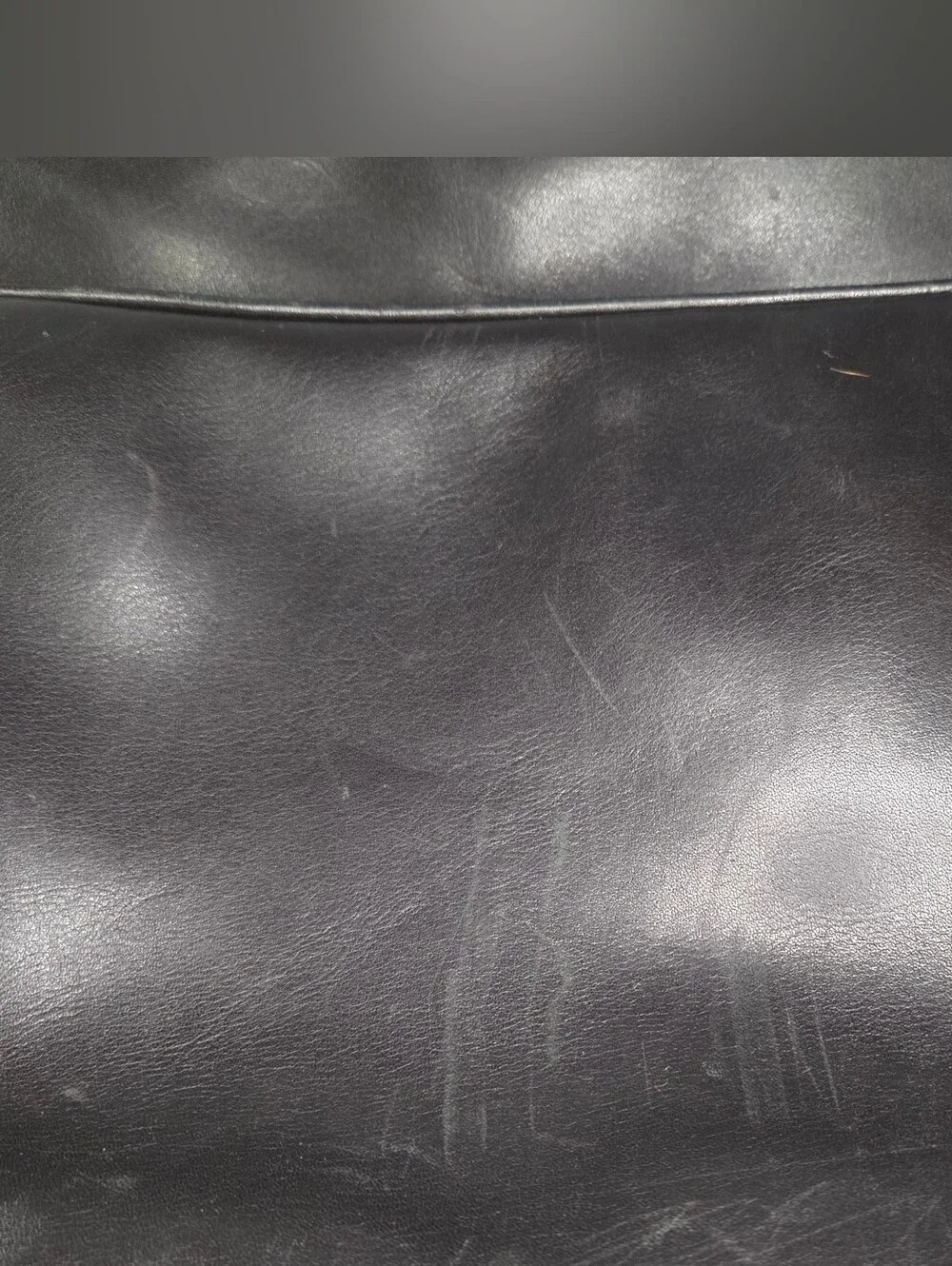 Coach Black Leather Laptop Bag Brief Case